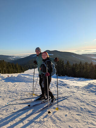 Bežkaři aneb Martin objevuje krásy zimních sportů.